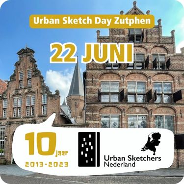 Urban Sketch Day Zutphen